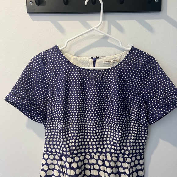 MADEWELL (Broadway & Broome) Polka Dot Dress - Picture 3 of 4